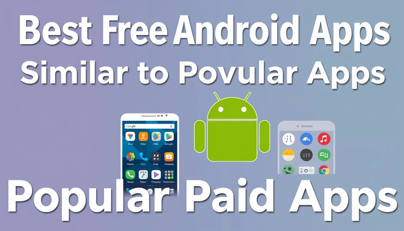Best Free Android Apps Similar to Popular Paid Apps