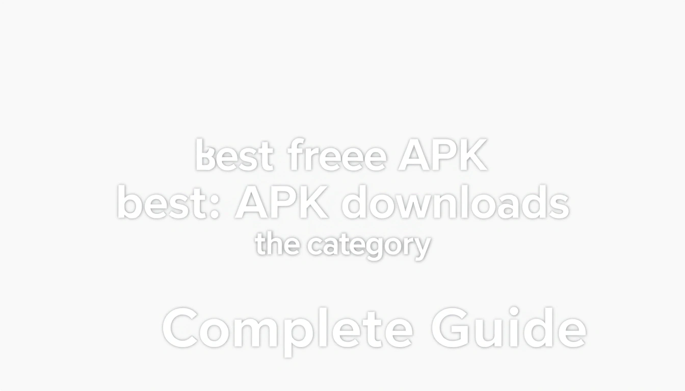 Best free APK downloads by app category — The Complete Guide Best free APK downloads by app category — The Complete Guide