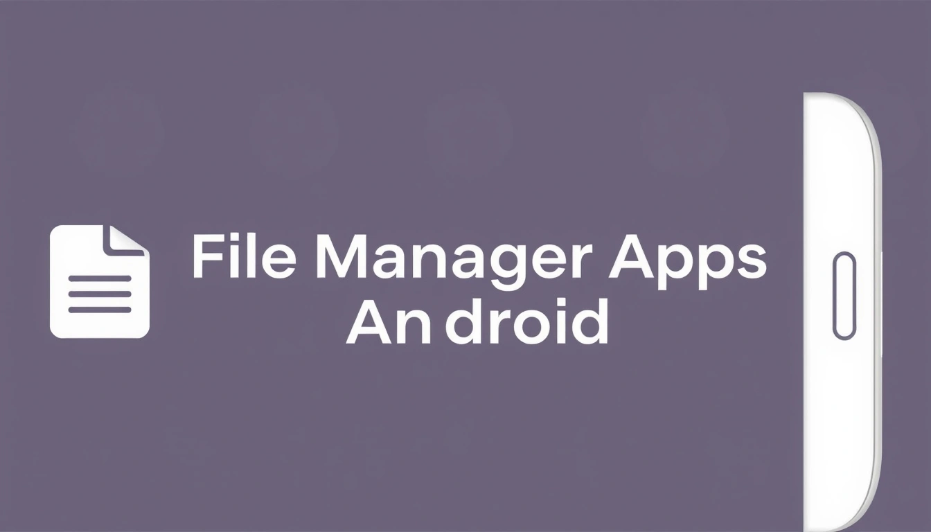 Best Free APKs for File Manager Apps on Android