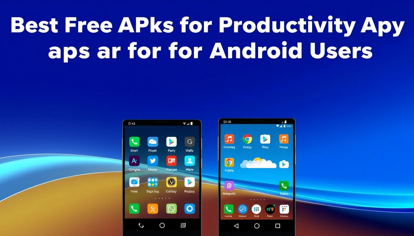 Best Free APKs for Productivity Apps for Android Users