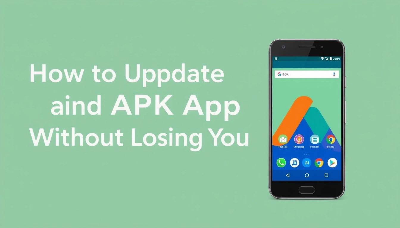 How to Update an APK App Without Losing Your Data